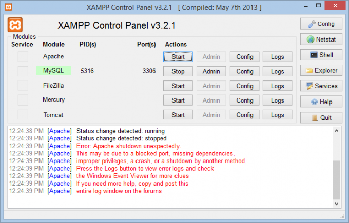 How to: install XAMPP on your PC and run your own webserver