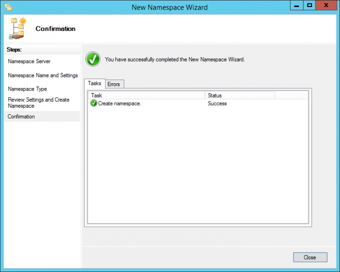 How to configure a Distributed File System (DFS) Namespace