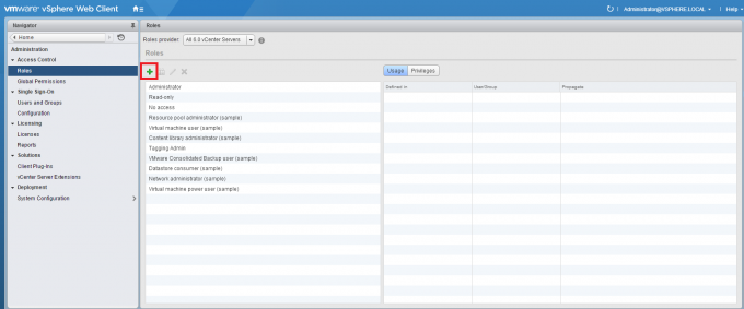 How to create custom vCenter Server Roles | The Solving