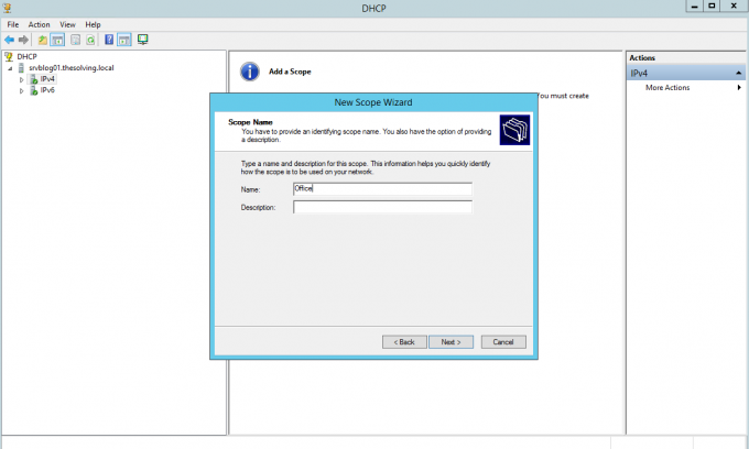 How to configure DHCP Failover on Windows Server 2012 R2